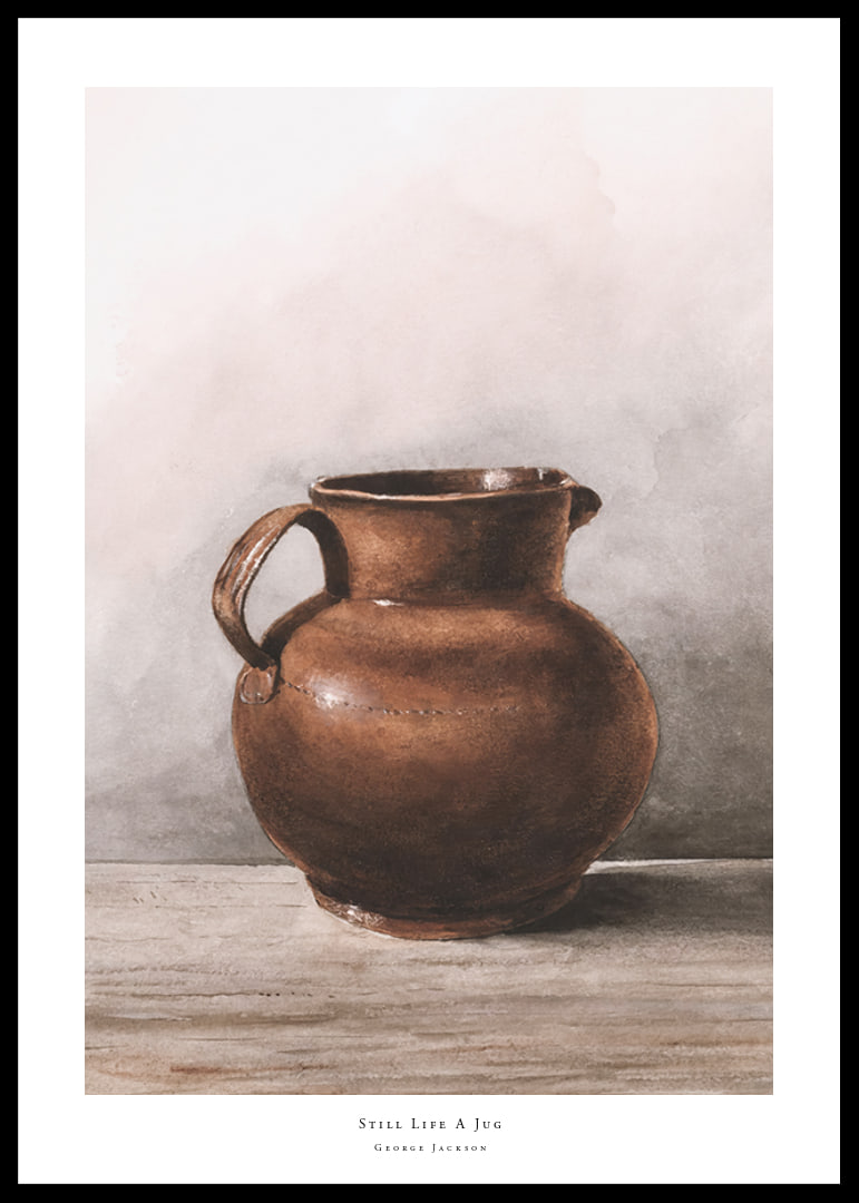 Still Life A Jug By George Jackson-12