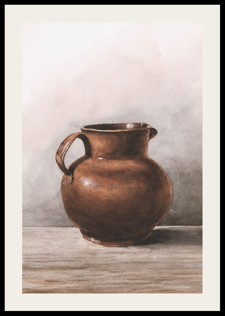 Still Life A Jug By George Jackson-12