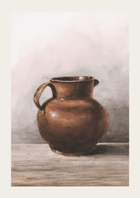 Still Life A Jug By George Jackson-5