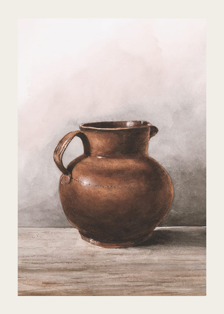 Still Life A Jug By George Jackson-12