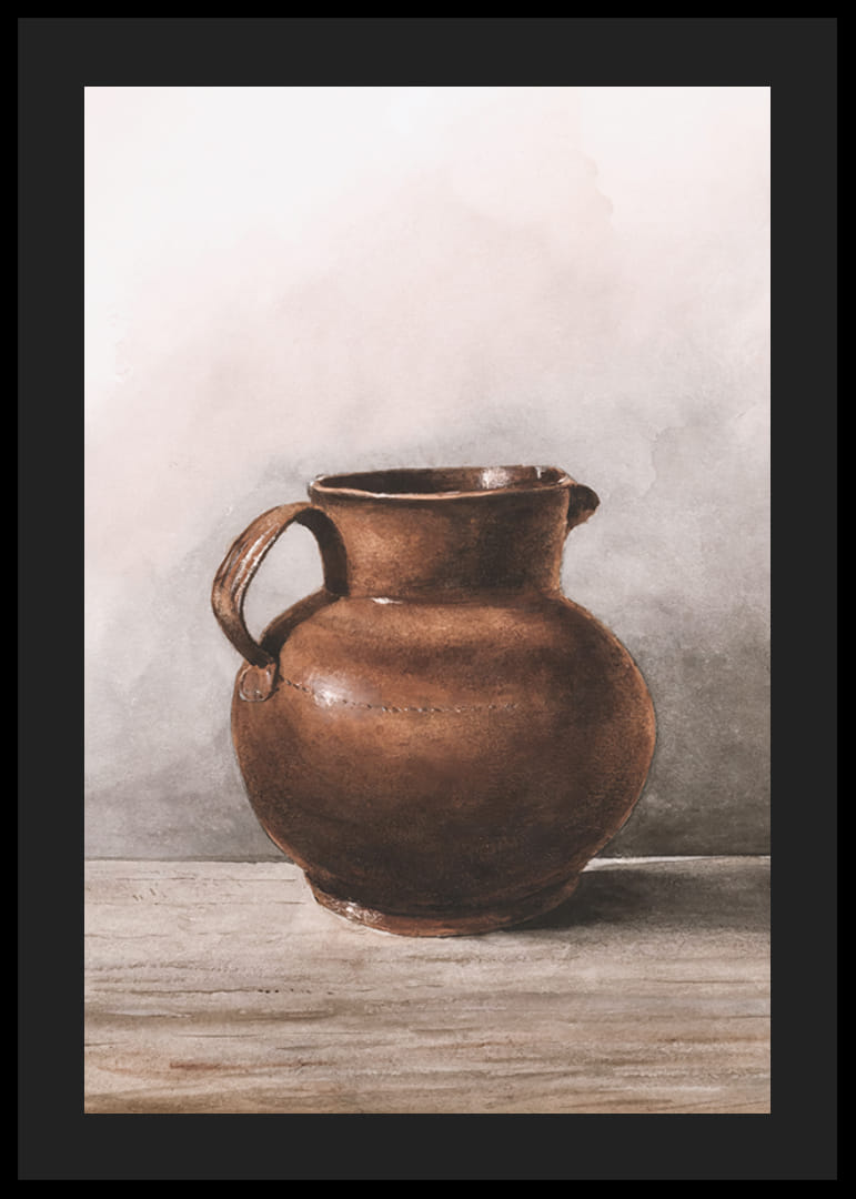 Still Life A Jug By George Jackson-12