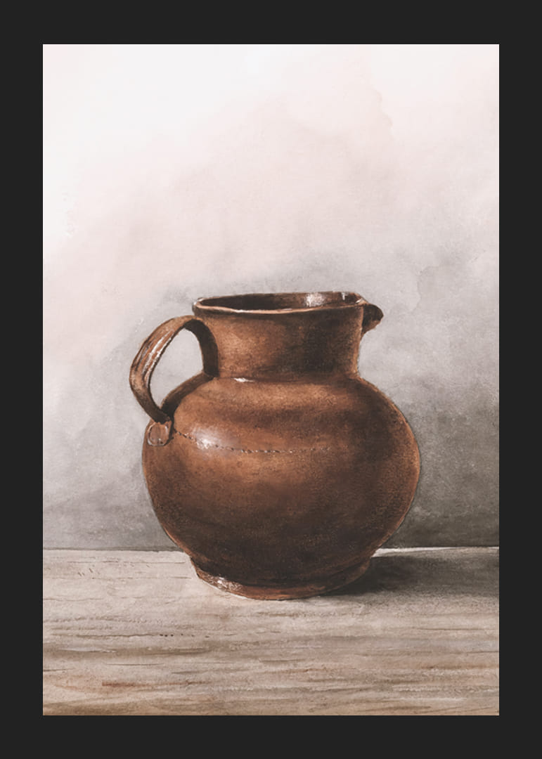 Still Life A Jug By George Jackson-12