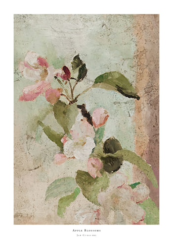 Poster Apple Blossoms By Jan Ciągliński