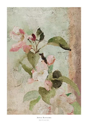 Poster Apple Blossoms By Jan Ciągliński
