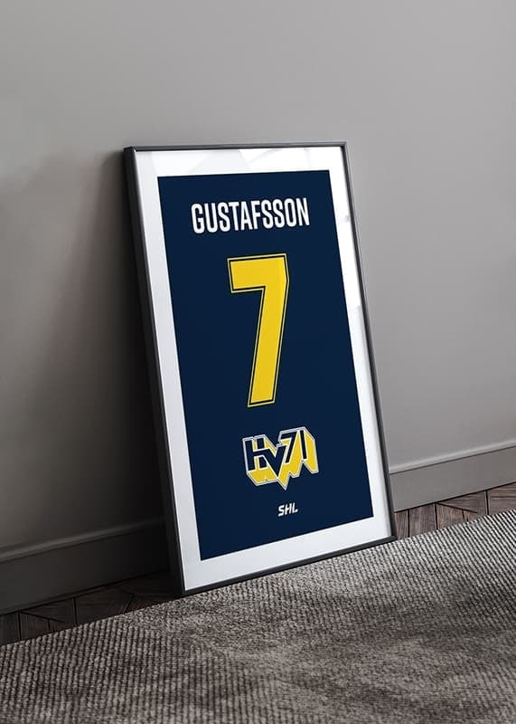 Poster HV71 Legendar #7 Gustafsson crossfade
