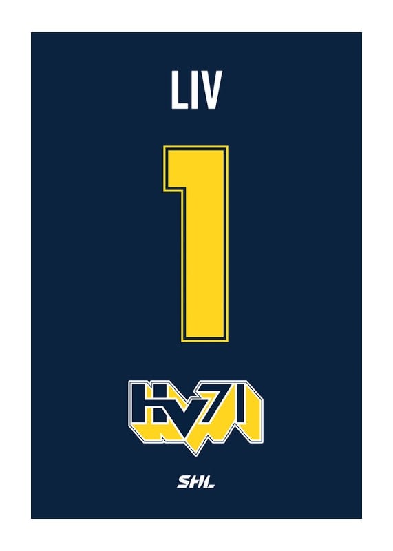 Poster HV71 Legendar #1 Liv