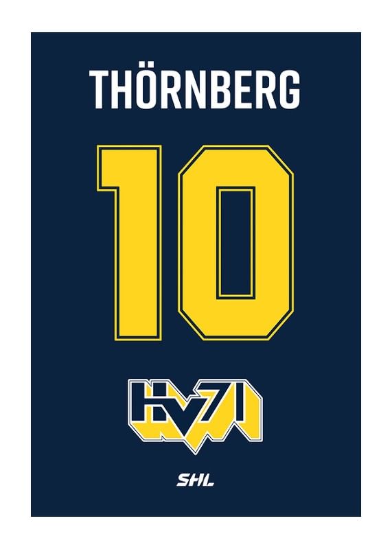 Poster HV71 Legendar #10 Thörnberg