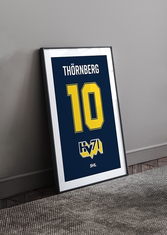 Poster HV71 Legendar #10 Thörnberg crossfade