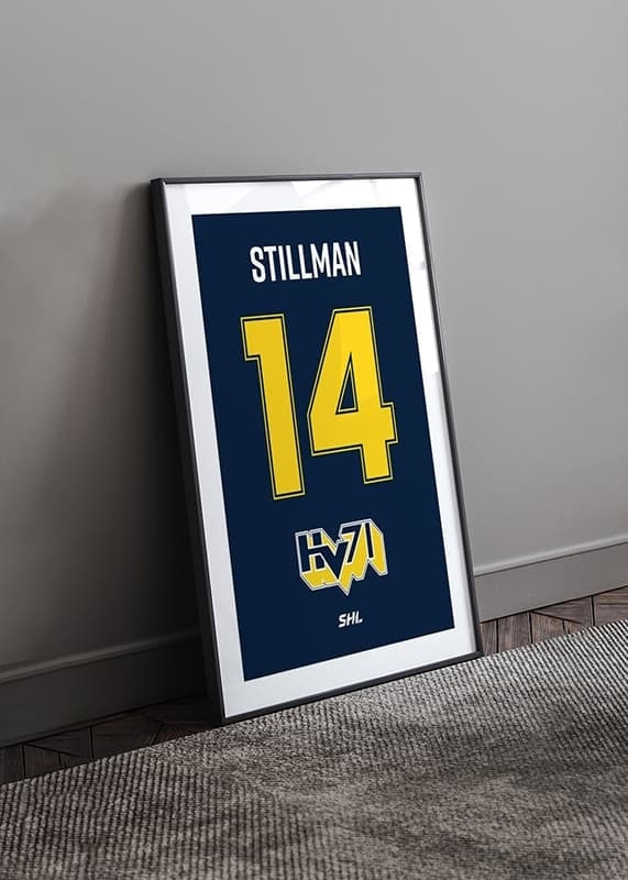 Poster HV71 Legendar #14 Stillman crossfade