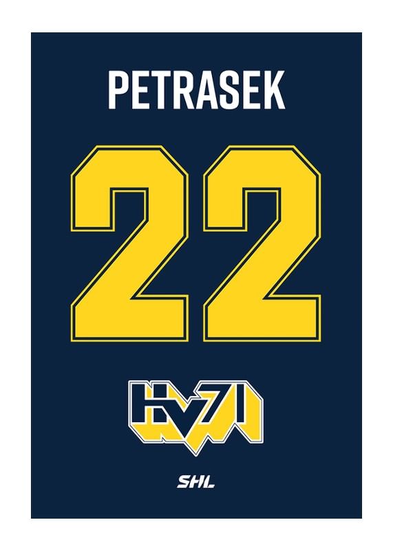 Poster HV71 Legendar #22 Petrasek