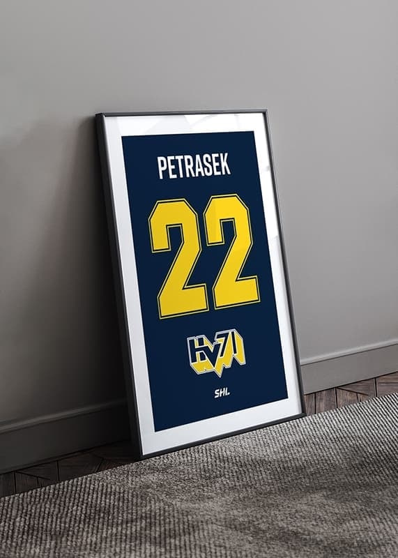 Poster HV71 Legendar #22 Petrasek crossfade