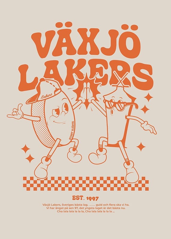 Maskot Växjö Lakers-12