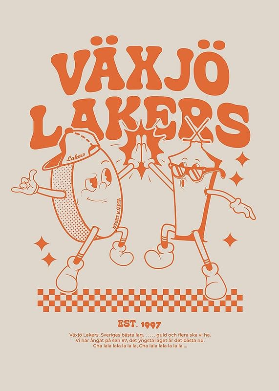 Maskot Växjö Lakers-12