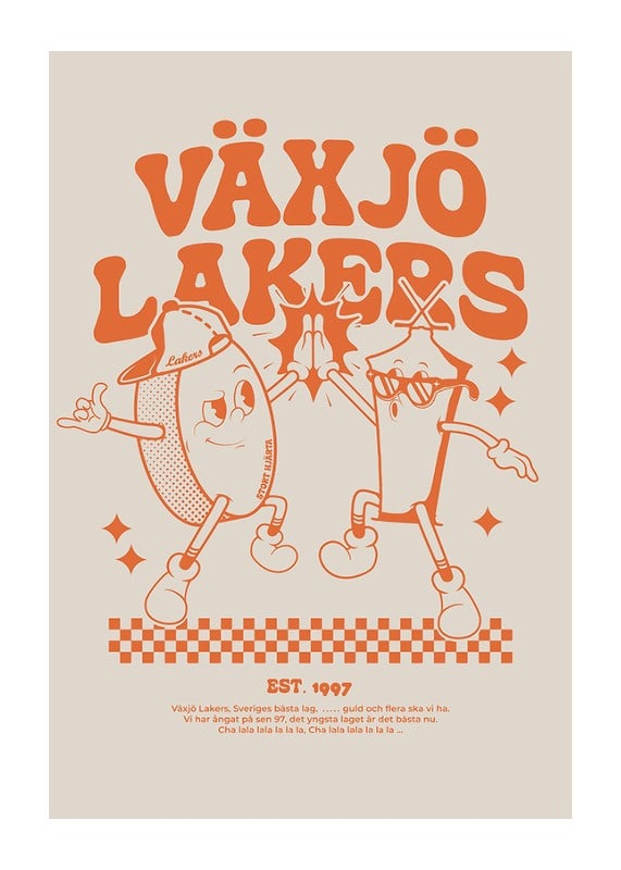 Maskot Växjö Lakers-12