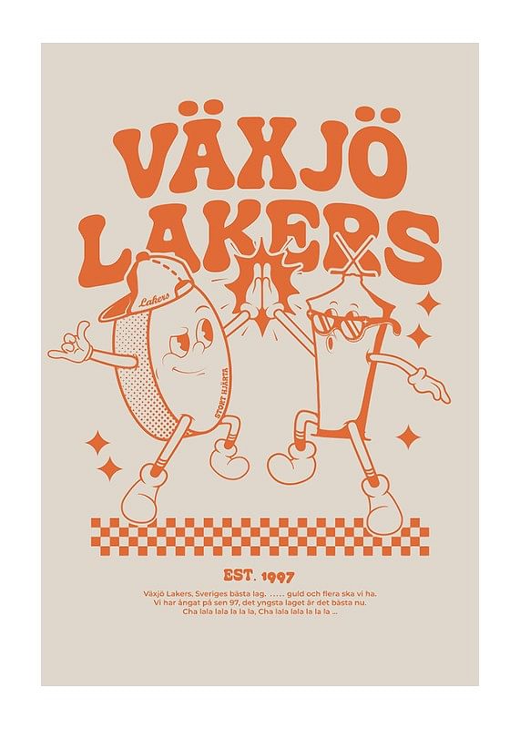 Maskot Växjö Lakers-12