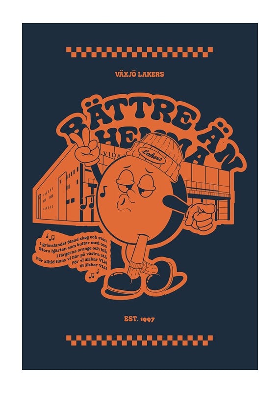 Poster Bättre Än Hemma Växjö Lakers