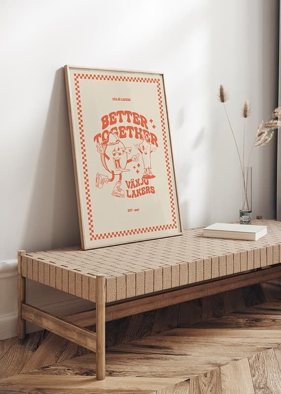 Poster Better Together Växjö Lakers crossfade