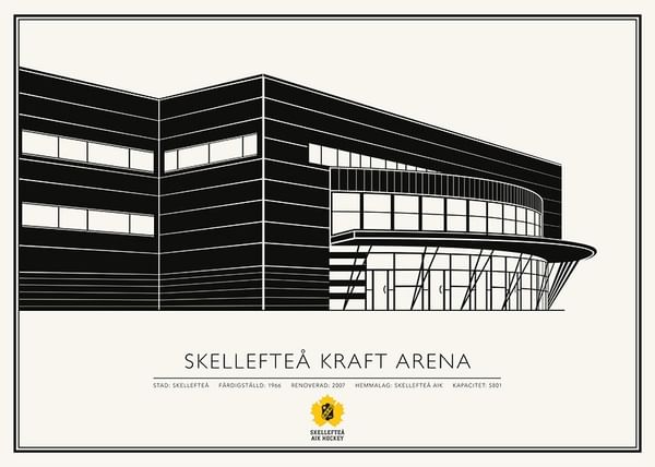 Poster Skellefteå Kraft Arena Skiss 02