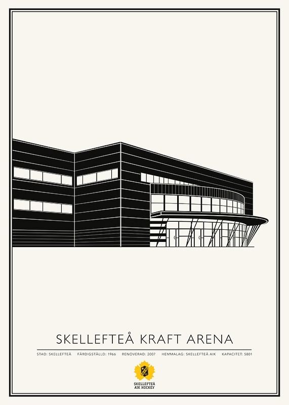 Poster Skellefteå Kraft Arena Skiss 01