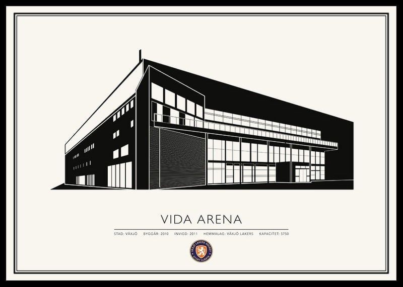 Vida Arena Skiss Växjö Lakers 02-12