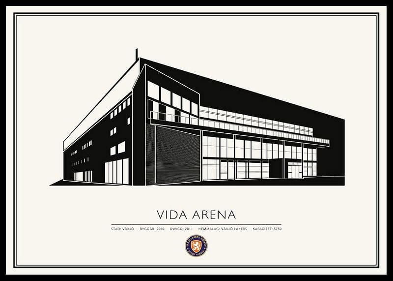 Vida Arena Skiss Växjö Lakers 02-12