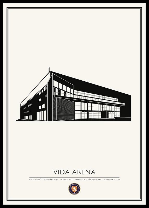 Vida Arena Skiss Växjö Lakers 01-12