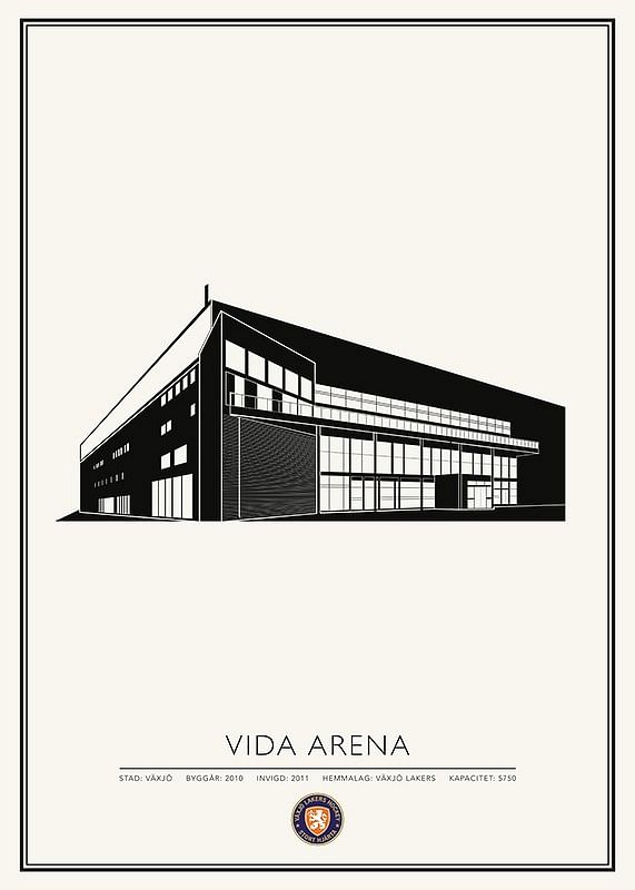 Vida Arena Skiss Växjö Lakers 01-12