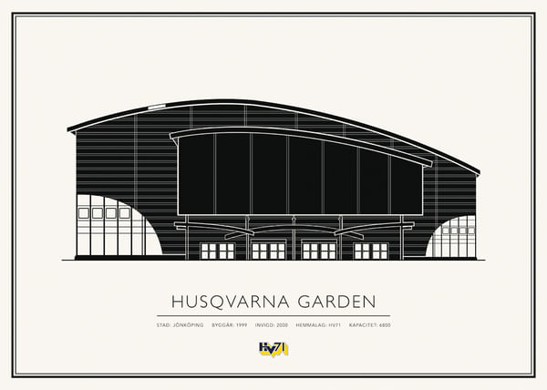 Poster Husqvarna Garden Skiss HV71 02