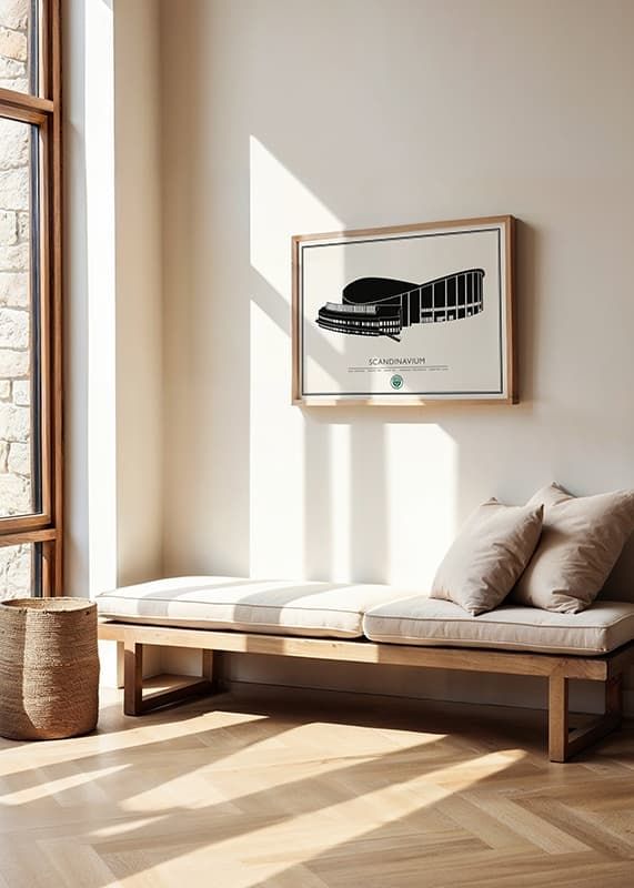 Poster Scandinavium Skiss Frölunda HC 03 crossfade