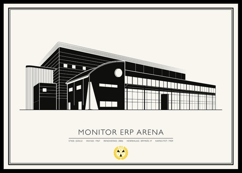 Monitor ERP Arena Skiss Brynäs IF 02-12