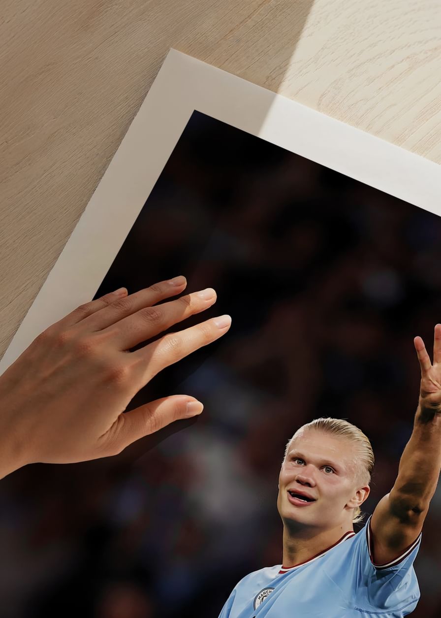 Erling Haaland piłkarz w Manchesterze City, Premier League, Anglia.-12
