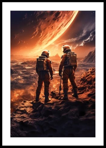 Poster Space Astronauts