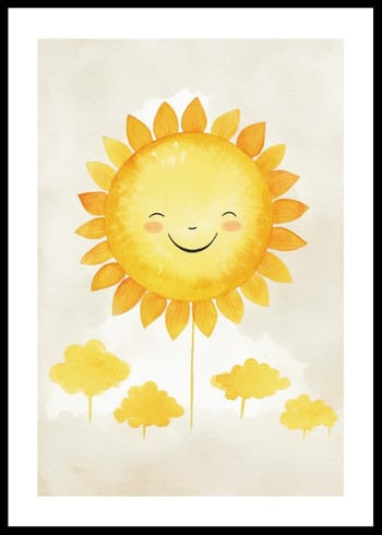 Juliste Smiling Sun