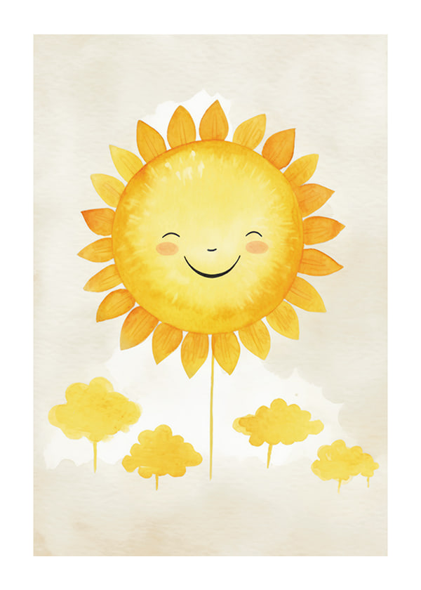 Plakāts Smiling Sun