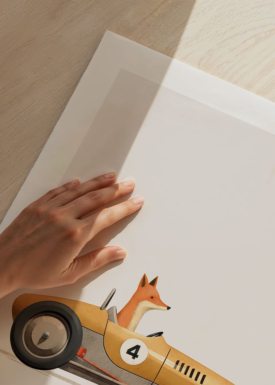 Fox In Toy Car-12