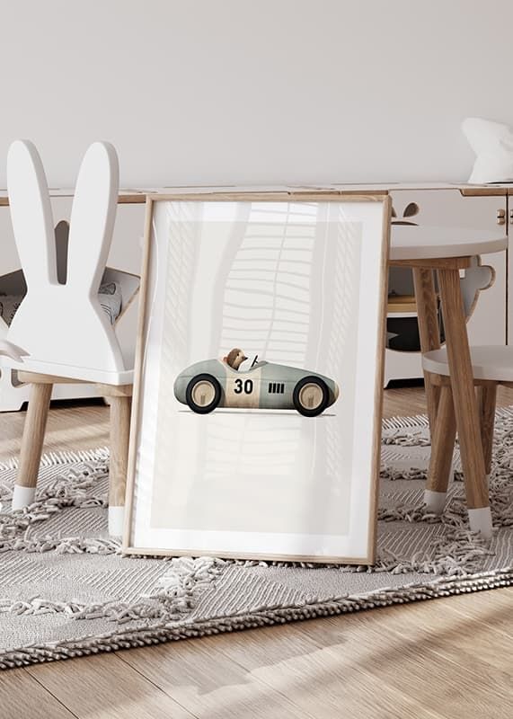 Hedgehog In Toy Car-12