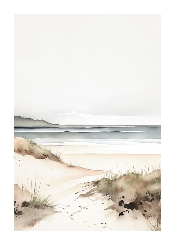 Plagát Dunes By The Ocean