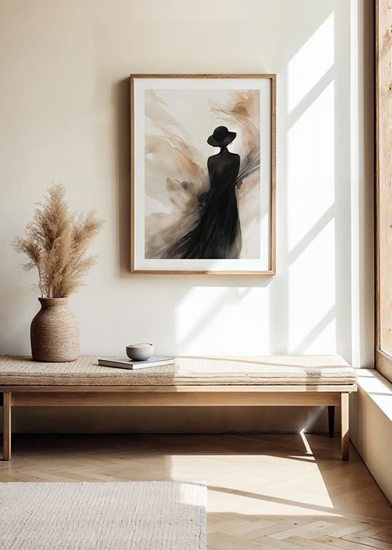 Plakāts Silhouette Of A Woman No2 crossfade