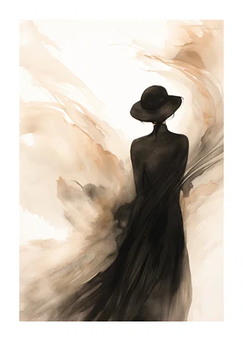 Poster Silhouette Of A Woman No2