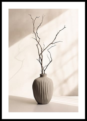 Plakāts Flower Pot And Branch No2