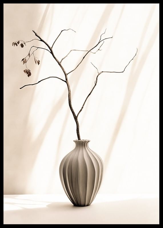Flower Pot And Branch No1-12