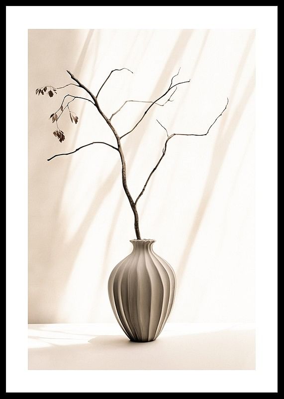 Flower Pot And Branch No1-12