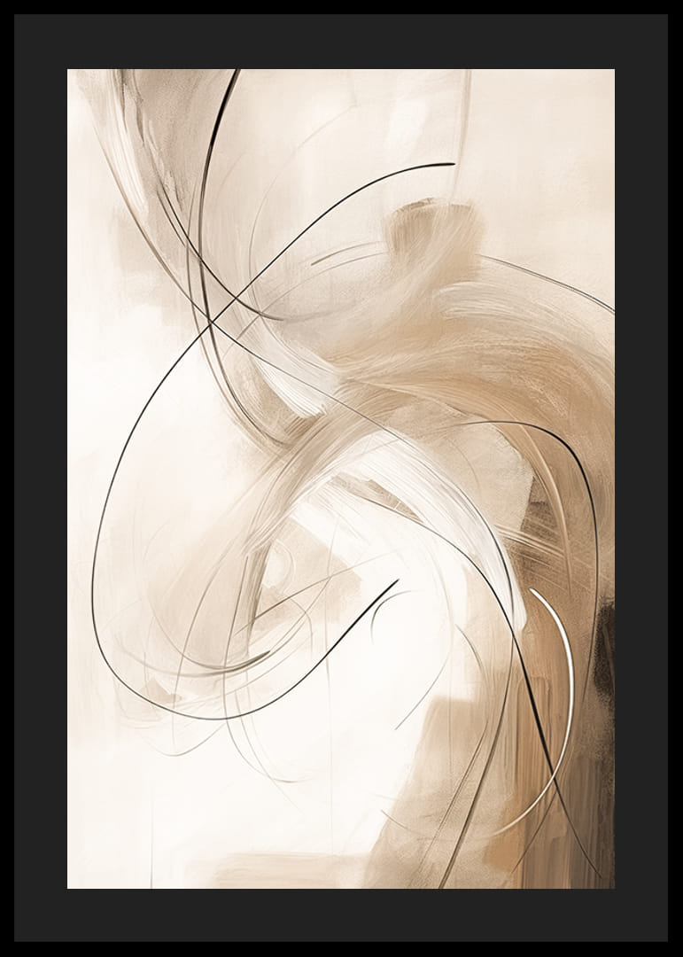 Abstraktit aaltoilevat viivat beigen ja ruskean sävyissä-12