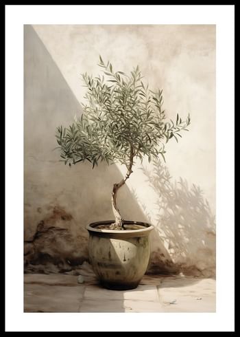 Poster Olive Tree Mediterranean No1