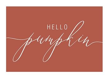 Poster Hello Pumpkin