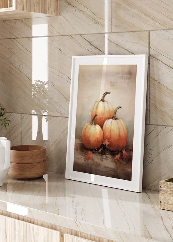 Plakāts Autumn Pumpkins No2 crossfade