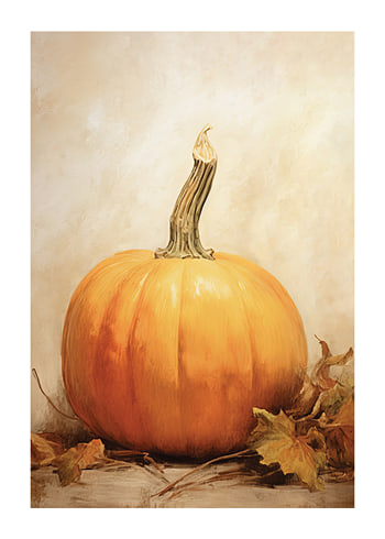 Poster Autumn Pumpkins No1