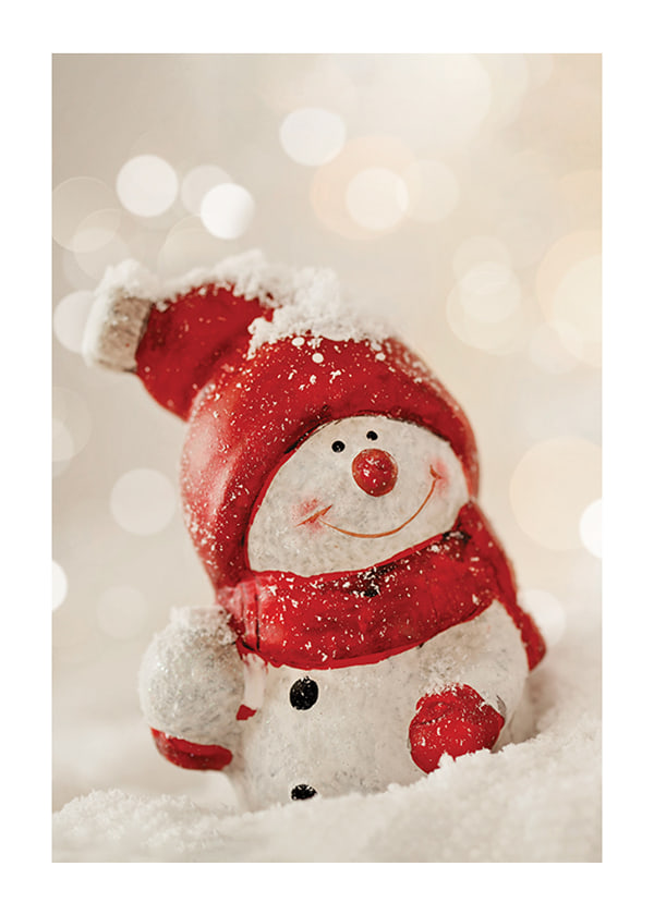 Plakāts Snowman Decoration