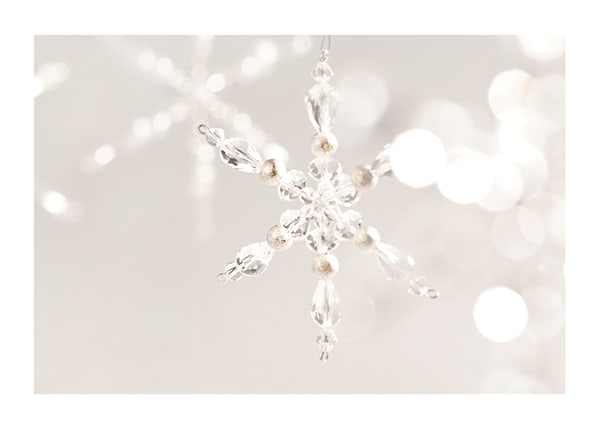 Plakāts Snowflake Decoration