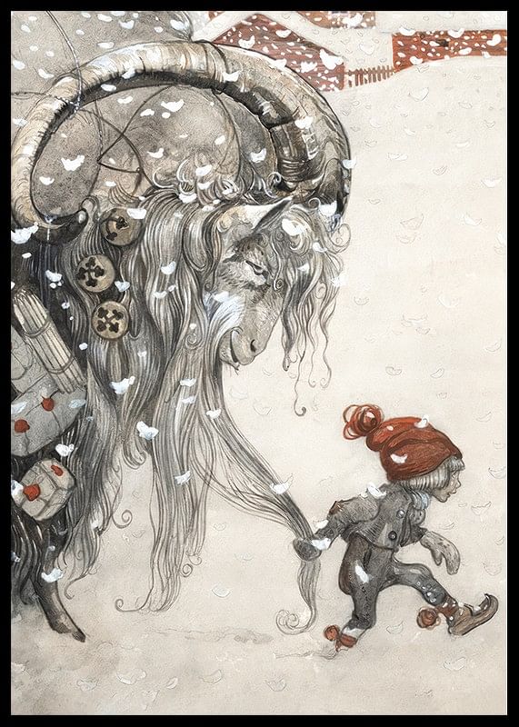 Julbocken By John Bauer-12